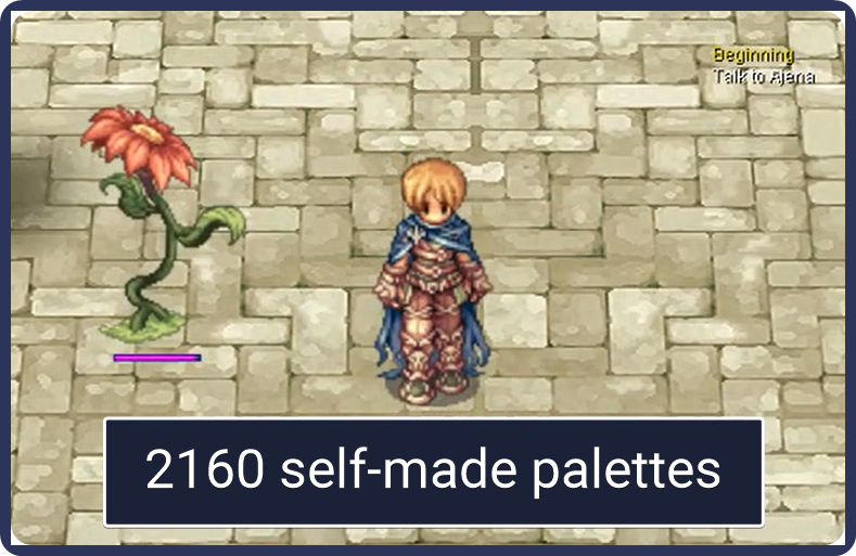 Palettes preview